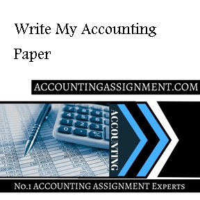 Write My Accounting Paper